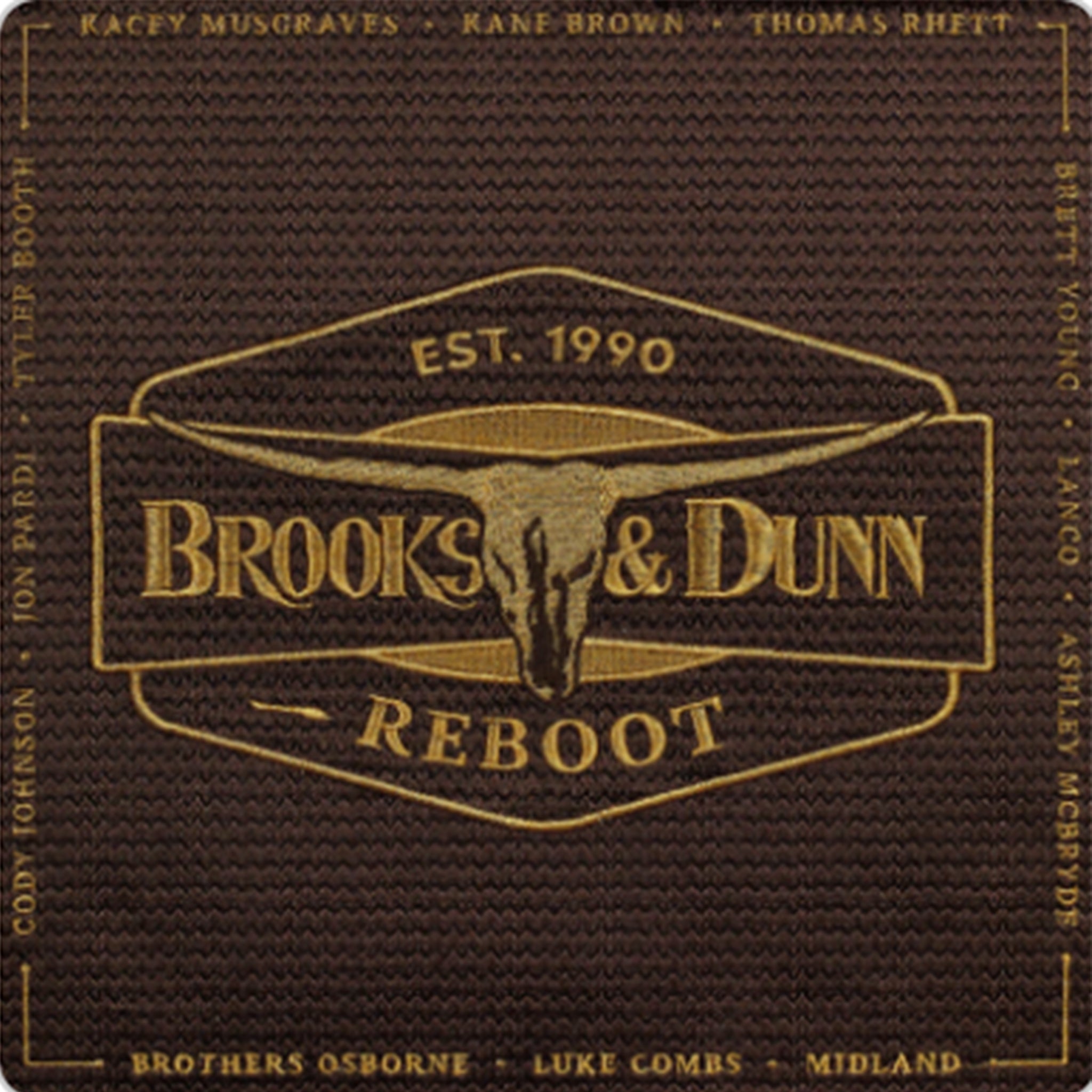 STEPHEN WILSON STUDIO | Brooks & Dunn, Reboot | 12”x12”x2”